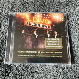 2/$40 Il Divo A Musical Affair Deluxe Edition CD Bonus DVD Brand New Sealed